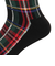 マンシング（MUNSING）ゴルフ 抗菌防臭 クルー丈 チェック柄ソックス MG4FSO01M BK00