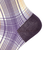 ROSASENゴルフ 抗菌防臭 オンブレーチェック レギュラー丈 ソックス 046-42832-083-24AW