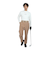 ROSASEN（ROSASEN）ゴルフウェア ストレッチ カノコインレー 長袖モックネック 044-22811-005-24AW