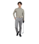 ROSASEN（ROSASEN）ゴルフウェア ベアテン ボーダー長袖モックネック 044-22911-027-24AW