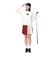 ROSASEN（ROSASEN）ゴルフウェア UVケア A-Line 配色プリーツスカート 048-72942-068