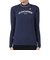 ルコックスポルティフ（lecoqsportif）ゴルフウェア ストレッチフォーサー ハイネックロゴ裏起毛長袖シャツ QGWWJB07 NV00