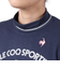 ルコックスポルティフ（lecoqsportif）ゴルフウェア ストレッチフォーサー ハイネックロゴ裏起毛長袖シャツ QGWWJB07 NV00