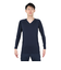 ルコックスポルティフ（lecoqsportif）ゴルフウェア 吸汗速乾 インナー付き半袖シャツ QGMXJA00W RD00
