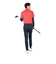 ルコックスポルティフ（lecoqsportif）ゴルフウェア 吸汗速乾 インナー付き半袖シャツ QGMXJA00W RD00