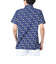 ルコックスポルティフ（lecoqsportif）ゴルフウェア 吸汗速乾 ストレッチフォーサー エッフェル塔柄半袖シャツ QGMXJA05 NV00