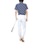 ルコックスポルティフ（lecoqsportif）ゴルフウェア 吸汗速乾 ストレッチフォーサー エッフェル塔柄半袖シャツ QGMXJA05 NV00