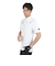 ルコックスポルティフ（lecoqsportif）ゴルフウェア 吸汗速乾 ストレッチフォーサー 小柄ジャガード半袖シャツ QGMXJA07 WH00