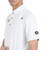 ルコックスポルティフ（lecoqsportif）ゴルフウェア 吸汗速乾 ストレッチフォーサー 小柄ジャガード半袖シャツ QGMXJA07 WH00