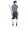 ルコックスポルティフ（lecoqsportif）ゴルフウェア 吸汗速乾 ストレッチフォーサー フレンチボーダー半袖シャツ QGMXJA12 BK00