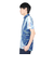 ルコックスポルティフ（lecoqsportif）ゴルフウェア 吸汗速乾 ストレッチフォーサー フレンチボーダー半袖シャツ QGMXJA12 BL00