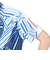 ルコックスポルティフ（lecoqsportif）ゴルフウェア 吸汗速乾 ストレッチフォーサー フレンチボーダー半袖シャツ QGMXJA12 BL00