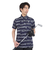 ルコックスポルティフ（lecoqsportif）ゴルフウェア 吸汗速乾 高通気プリント半袖シャツ QGMXJA52 NV00