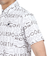 ルコックスポルティフ（lecoqsportif）ゴルフウェア 吸汗速乾 高通気プリント半袖シャツ QGMXJA52 WH00