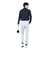 ルコックスポルティフ（lecoqsportif）ゴルフウェア 吸汗速乾 ストレッチフォーサー ベーシックデザイン長袖シャツ QGMXJB01 NV00
