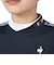 ルコックスポルティフ（lecoqsportif）ゴルフウェア 半袖 吸水速乾 ワイドフィット モックネック袖ラインシャツ QGWXJA01 NV00