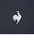 ルコックスポルティフ（lecoqsportif）ゴルフウェア 半袖 吸水速乾 ワイドフィット モックネック袖ラインシャツ QGWXJA01 NV00