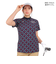 ルコックスポルティフ（lecoqsportif）ゴルフウェア 半袖 ストレッチフォーサー エッフェル柄モックネックシャツ QGWXJA05 NV00