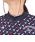 ルコックスポルティフ（lecoqsportif）ゴルフウェア 半袖 ストレッチフォーサー エッフェル柄モックネックシャツ QGWXJA05 NV00