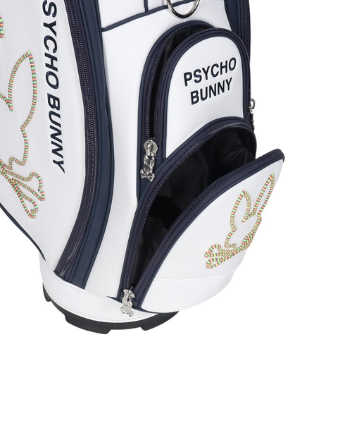 PSYCHO BUNNY 9型 サイコバニー ゴルフバッグ サイコバニー（Psycho Bunny）ゴルフ カート キャディバッグ 9型