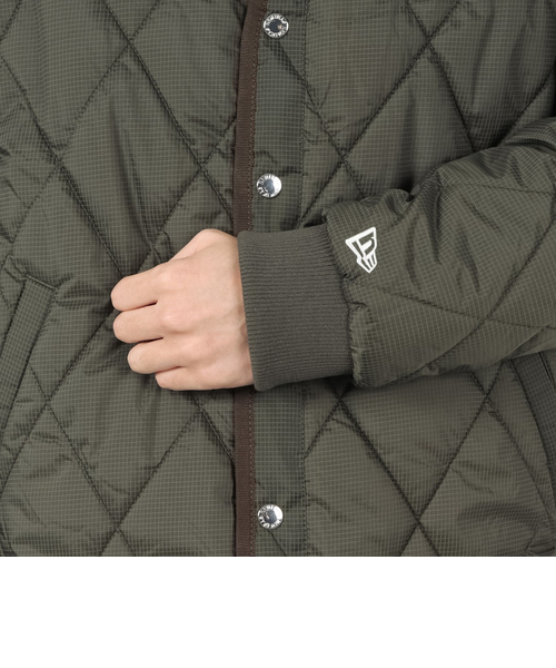 人気【ニューエラ】ゴルフ インサレーティッド キルティング カーディガン M 黒 NEW ERA - 人気【ニューエラ】ゴルフ インサレーティッド