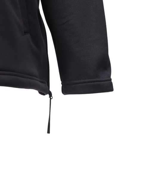 ブリーフィング長袖ポロシャツ BRG243M31-010 ブラックＬ ブリーフィング（BRIEFING）ゴルフウェア 保温 通気性 POLARTEC