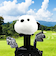 ホクシン（Hokushin）ゴルフ ふくふくシマエナガ ヘッドカバー DR用 OHC75 シナエナガHC DR