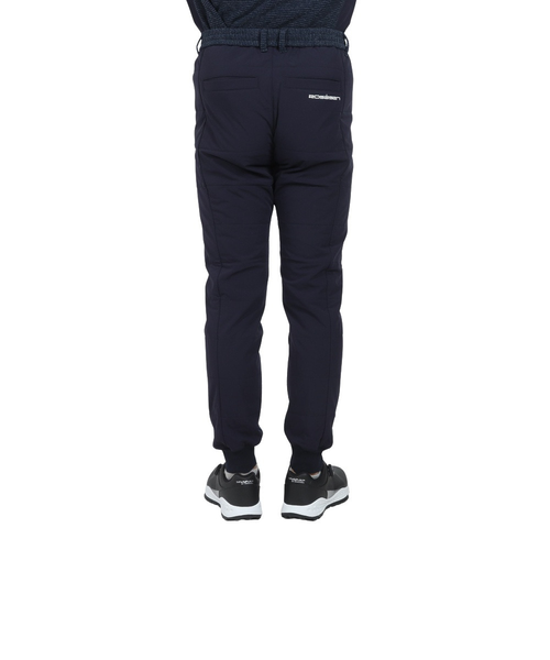 ROSASEN（ROSASEN）ゴルフウェア 保温 変形カノコ裏起毛×タフタパンツ