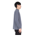 ROSASEN（ROSASEN）ゴルフウェア 吸水速乾 ベアテンボーダー 長袖モックネックシャツ 044-22911-098-24AW