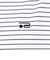 ROSASEN（ROSASEN）ゴルフウェア 吸水速乾 ベアテンボーダー 長袖モックネックシャツ 044-22911-005-24AW