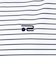 ROSASEN（ROSASEN）ゴルフウェア 吸水速乾 ベアテンボーダー 長袖モックネックシャツ 044-22911-005-24AW