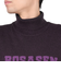 ROSASEN（ROSASEN）ゴルフウェア ミックスツイード インターシャニット 長袖セーター 044-12011-083-24AW