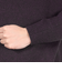 ROSASEN（ROSASEN）ゴルフウェア ミックスツイード インターシャニット 長袖セーター 044-12011-083-24AW