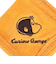 おさるのジョージ（Curious George）カラビナ付クリーナータオル S サイドフェイスアップ MS 4765027600