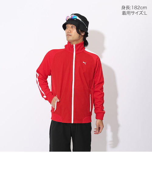 プーマ　ゴルフウェア　アウター　【美品、新品未使用】 プーマ（PUMA）ゴルフウェア アウター ウーブン トラックジャケット