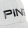 ピン（PING）ゴルフ ソフトフィットキャップ HW-F2406 L GRY 37454