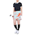 J.LINDEBERG（J.LINDEBERG）ゴルフウェア 吸水速乾 インナーパンツ付き Amelie Mid Print スカート 072-71475-0…