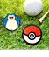 ホクシン（Hokushin）ポケットモンスター ゴルフマーカー カビゴン BIGサイズ PMM6 PMCLMK カビゴン