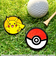 ホクシン（Hokushin）ポケットモンスター ゴルフマーカー ピカチュウ BIGサイズ PMM3 PMCLMK