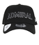 アドミラル ゴルフ（Admiral GOLF）ゴルフキャップ 9FORTY AFRAME ON PAR ADMB5A02-BLK