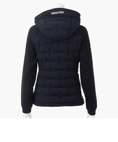ブリーフィングハイブリッドダウンパーカーネイビーMサイズ