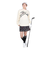 ルコックスポルティフ（lecoqsportif）ゴルフウェア 変形クルーネックセーター LG4FST03L WH00