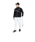 ルコックスポルティフ（lecoqsportif）ゴルフウェア ストレッチフォーサー キルトジャガード 長袖 ブルゾン LG4FSW51M BK00