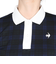 ルコックスポルティフ（lecoqsportif）ゴルフウェア 吸汗速乾 ストレッチフォーサー 長袖チェックシャツ LG4FLS03L NV00
