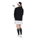 ルコックスポルティフ（lecoqsportif）ゴルフウェア 撥水 保温 総柄スカート LG4FSK04L WH00