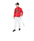 ルコックスポルティフ（lecoqsportif）ゴルフウェア ストレッチフォーサー キルトジャガード 長袖 ブルゾン LG4FSW51M RD00