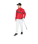 ルコックスポルティフ（lecoqsportif）ゴルフウェア ストレッチフォーサー キルトジャガード 長袖 ブルゾン LG4FSW51M RD00