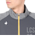 ルコックスポルティフ（lecoqsportif）ゴルフウェア 撥水 防風 ストレッチフォーサー ハイブリッドミドラー LG4FSW01M GY00