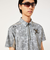 オークリー（OAKLEY）ゴルフウェア 吸汗速乾 SKULL GEO FOLIAGE 半袖シャツ FOA407598-86E