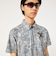 オークリー（OAKLEY）ゴルフウェア 吸汗速乾 SKULL GEO FOLIAGE 半袖シャツ FOA407598-86E